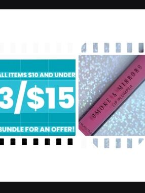 🆕Smoke & Mirrors Pink Lip Plumper1 NEW